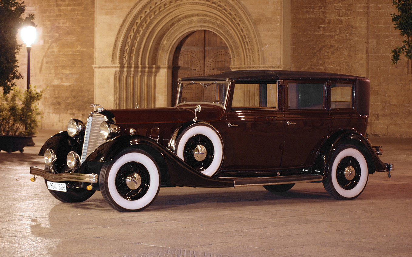 Detalle cromados Lincoln KB 1934 - Restauración de concurso